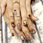 🧸 18 Light Brown Nails That Give Your Manicure a Warm and Cozy Neutral Touch Fashion image by @glamorastudio_id