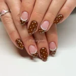 ☕ 20 Brown Nails Design Ideas Inspired by Coffee, Caramel, and Chocolate Tones Fashion image by @nailsbybrooke