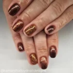 🤎 19+ Brown French Tip Nails That Give the Classic Mani a Rich and Modern Twist Fashion image by @samanthalloydnaildesigns