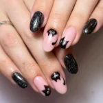 🍬 19 Halloween Nails Short Ideas That Make Tiny Details Look Extra Cute Fashion image by @gelbyjay