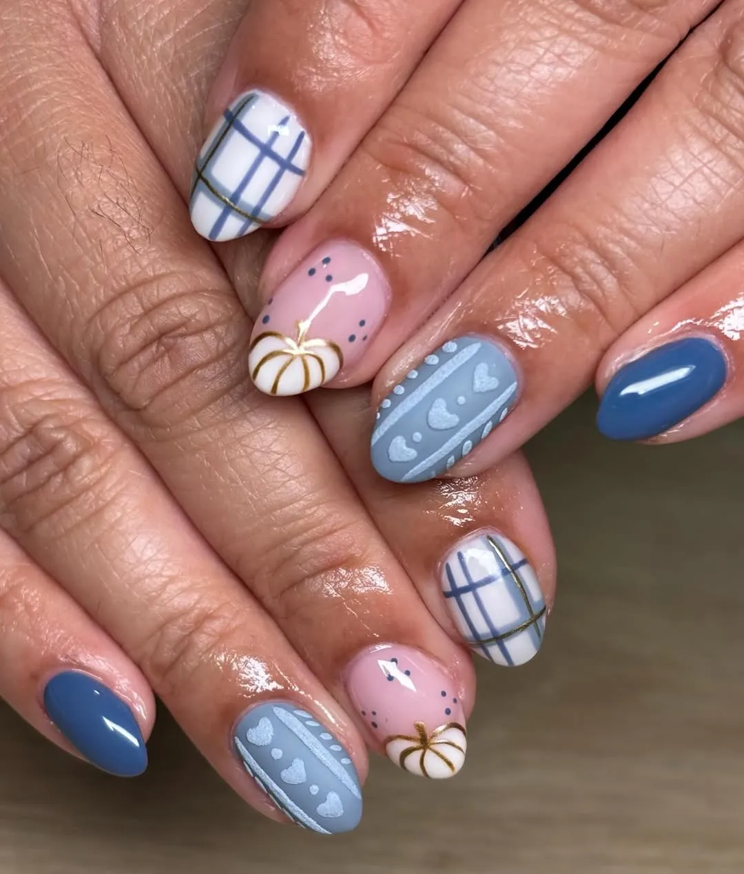 Plaid, Hearts & Mini Pumpkin Mix