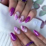 🪞 20 Plum Chrome Nails That Look Luxurious From Every Angle Fashion image by @zsofinails
