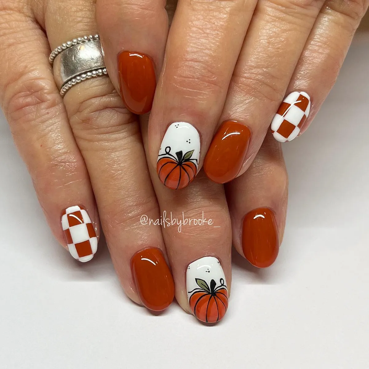 Red/black mix with web and stud accents