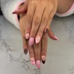☕ 17+ Brown Short Nails You’ll Want to Save for Your Next Classy Manicure Fashion image by @opalnailsco