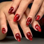 🍁 19+ Maroon Fall Nails That Capture the Deep and Elegant Beauty of Autumn Fashion image by @ashearts.nails