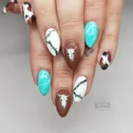 🍫 17 Brown Acrylic Nails You’ll Want to Save for Your Next Gorgeous Manicure Fashion image by @truenorthnails