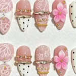 💖 17 Acrylic Press On Nails That Make Your Dream Manicure Possible in Just Minutes Fashion image by @nailed_by_mii